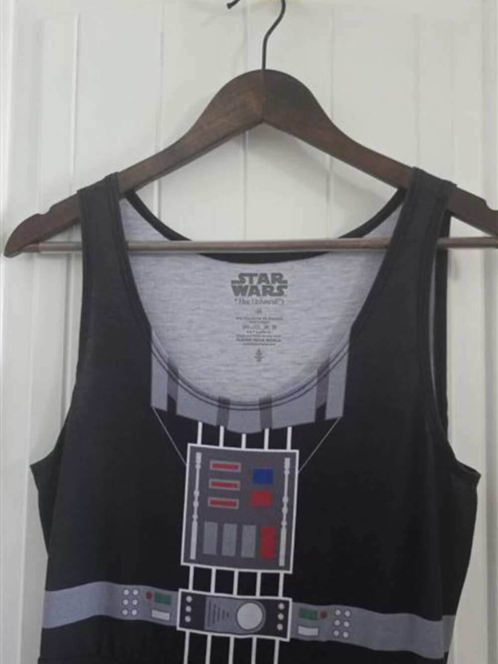 Star Wars Her Universe Darth Vader Fit & Flare Dress Black Gray Medium - Picture 3 of 5